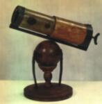 Il telescopio utilizzato da Newton. Crediti Royal Society